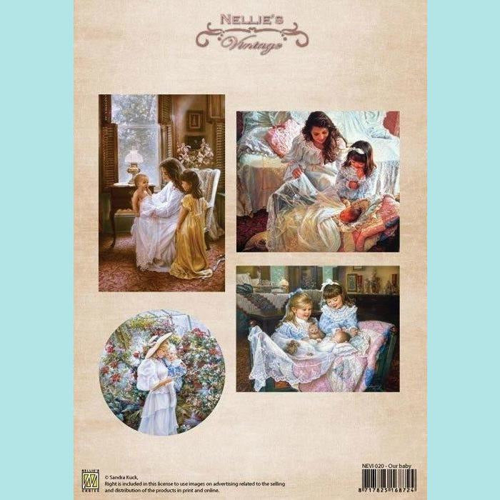Nellie's Choice - Vintage Sheets A4 - Our Baby