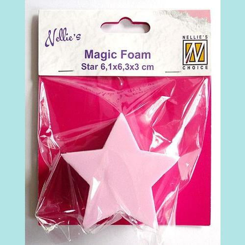 Nellie's Choice - Magic Foam Block Star Shape