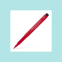 Firebrick Faber-Castell - Pitt Artist Brush Pen - Full Range of  Colours
