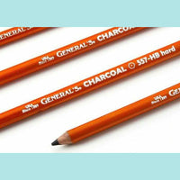 General's Charcoal Pencils HB - #557 Hard