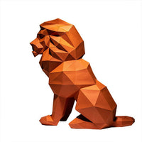 Papercraft World - 3D Papercraft Lion 3D Model (Ages 12+)