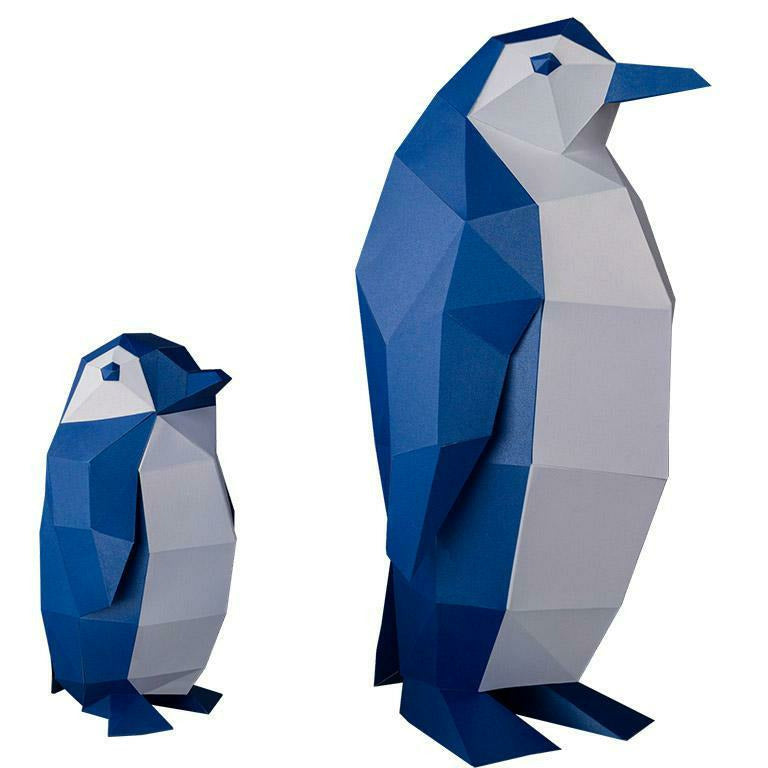 Papercraft World - 3D Papercraft Wall Penguins (Ages 12+)
