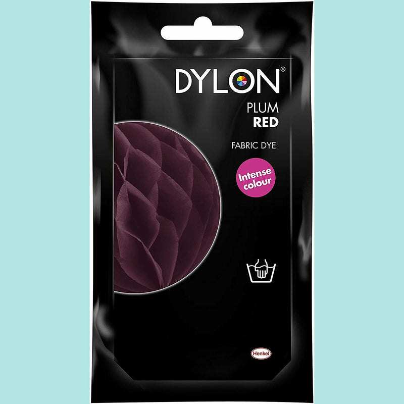 Dylon - Hand Dye 50g for Fabric PLUM RED