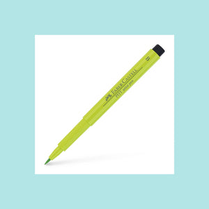 Yellow Green Faber-Castell - Pitt Artist Brush Pen - Full Range of  Colours