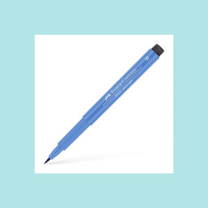 Cornflower Blue Faber-Castell - Pitt Artist Brush Pen - Full Range of  Colours