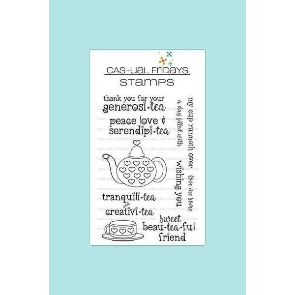 CAS-ual Fridays Stamps - Serendipi-tea Stamp