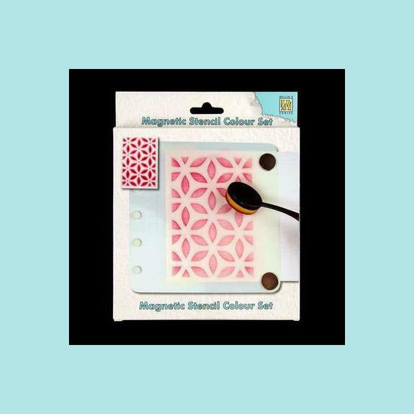 Light Pink Nellie's Choice - Magnetic Stencil Colour Set