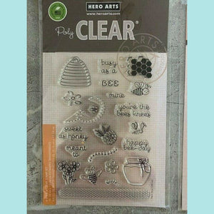 Hero Arts - Busy As A Clear Stamp Set