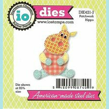 Impression Obsession Patchwork Hippo Die