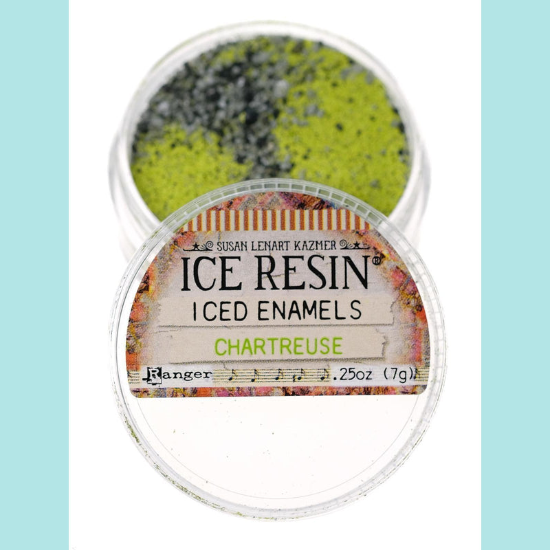 Yellow Green RANGER - ICE RESIN® GERMAN GLASS GLITTER, OPALS & ENAMELS