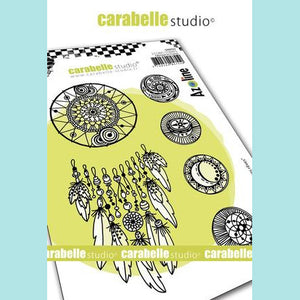 Carabelle Studio - Cling Stamp A6 : Catching your dreams by Azoline