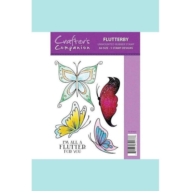 Crafter's Companion Spectrum Sparkle Stamp - Flutterby