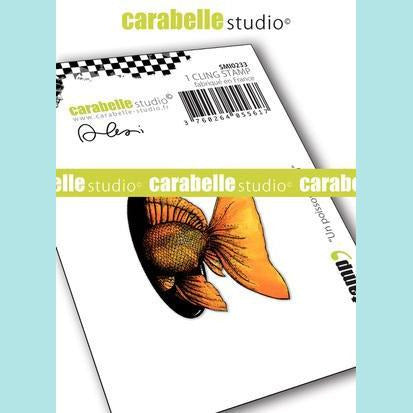 Carabelle Studio - Cling Stamp Small : A fish here
