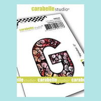 White Smoke Carabelle Studio - Cling Stamp Small : Alphabet and Symbols
