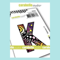 White Smoke Carabelle Studio - Cling Stamp Small : Alphabet and Symbols