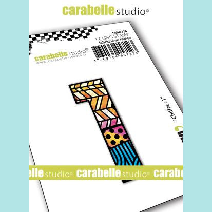 Carabelle Studio - Cling Stamp Small : Numbers 1