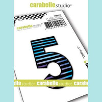 Carabelle Studio - Cling Stamp Small : Numbers 5
