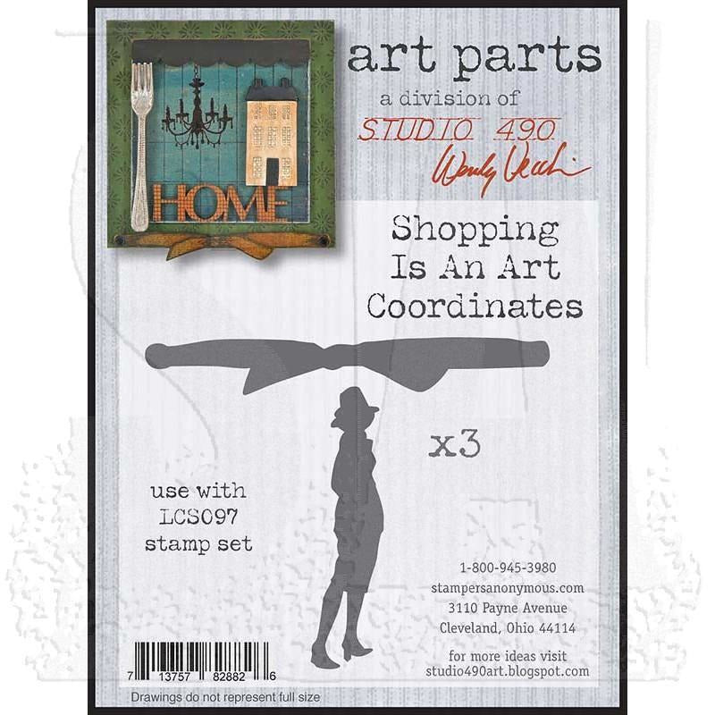 Stampers Anonymous - Studio 490 - Wendy Vecchi - Shopping Is An Art Coordinates