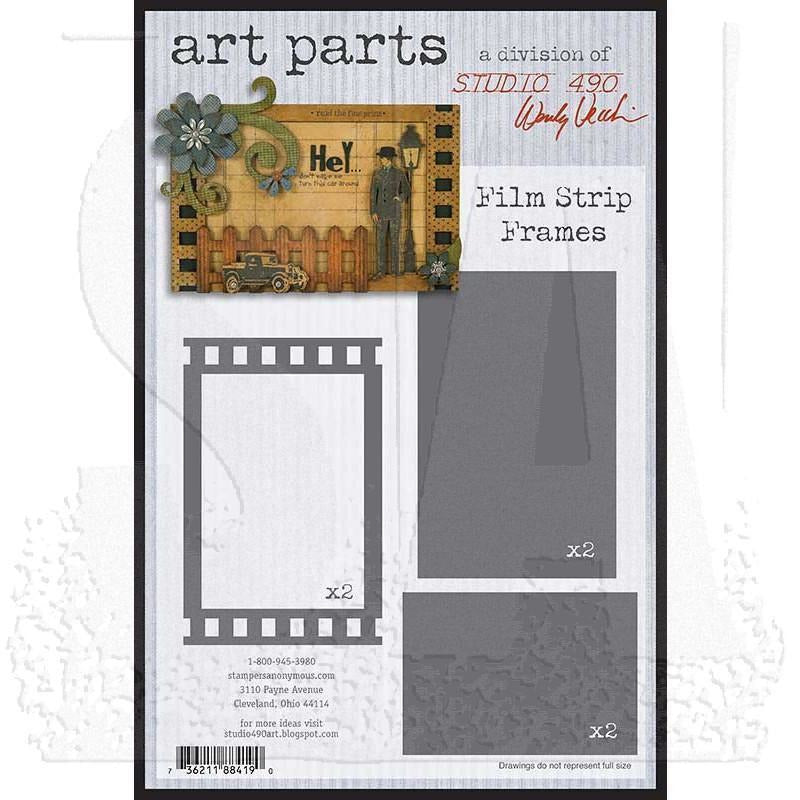 Stampers Anonymous - Studio 490 - Wendy Vecchi - Art Parts - Film Strip Frames