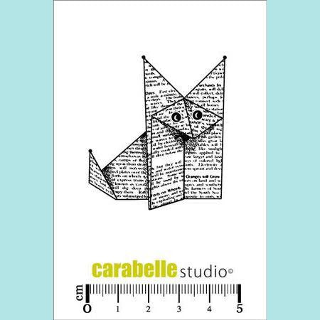 Carabelle Studio - Cling Stamp Small: Renard Origami