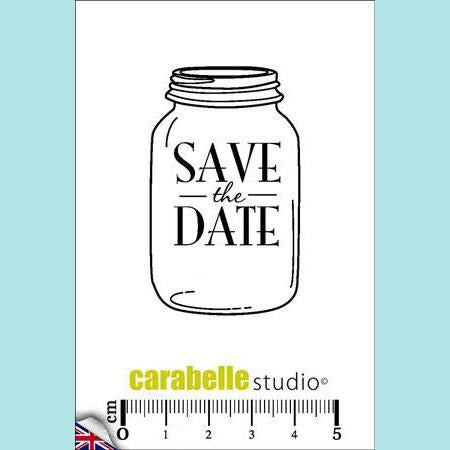 Carabelle Studio - Cling Stamp Small: Save the date