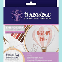 Crafters Companion - Threaders - Embroidery Kit - Dream Big