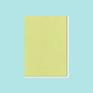 Light Goldenrod Peterkin - Curious Metallic A4 Card 300gsm Lime