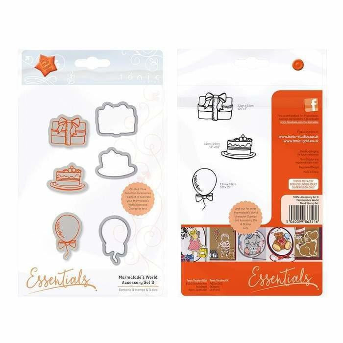 Tonic Marmalade's World Stamp and Die Set - Accessory Set 3