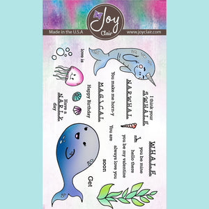 Joy Clair - Whale Hello There - Clear Stamp Set
