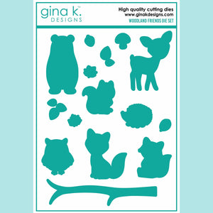 Gina K Designs - Woodland Friends Die Set