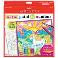 Faber-Castell - Foil Fun Colour by Number - Unicorn