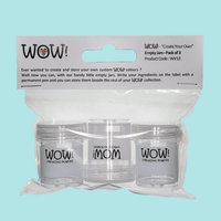 WOW! "Create Your Own" Empty Jars (Pack of 3)